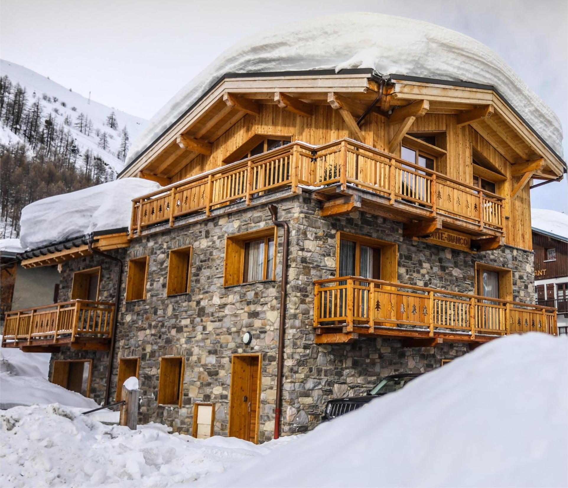 Chalet Monte Bianco Tignes Buitenkant foto