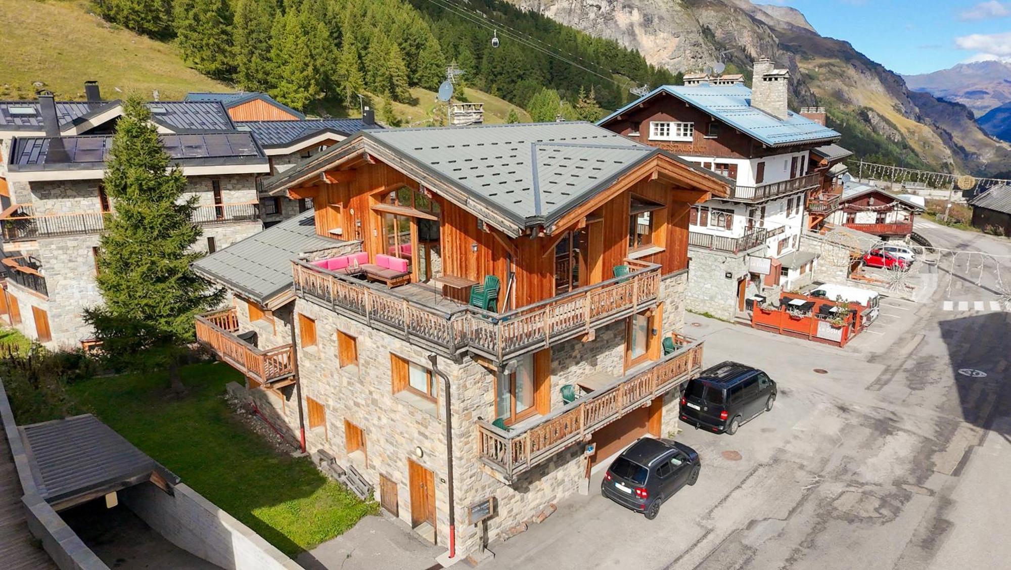 Chalet Monte Bianco Tignes Buitenkant foto