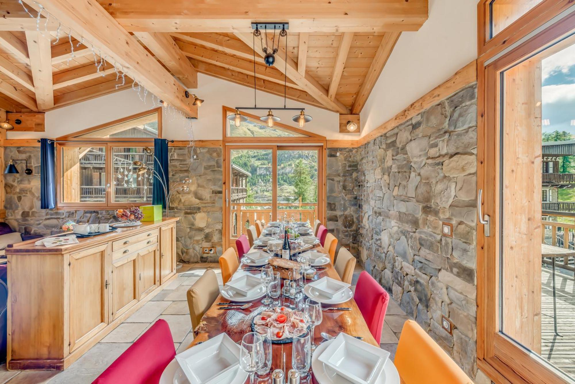 Chalet Monte Bianco Tignes Buitenkant foto