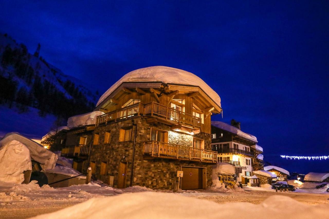 Chalet Monte Bianco Tignes Buitenkant foto